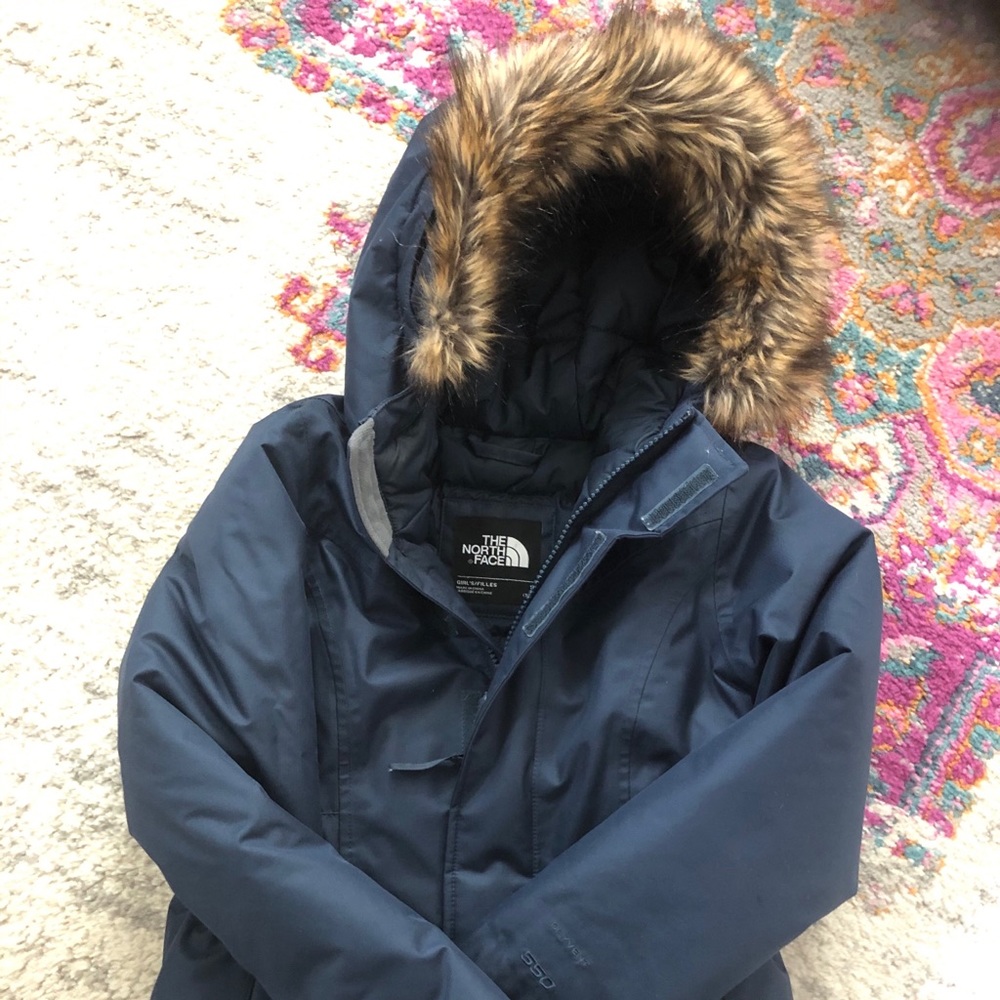 Girls Northface Greenland Down Parka size S